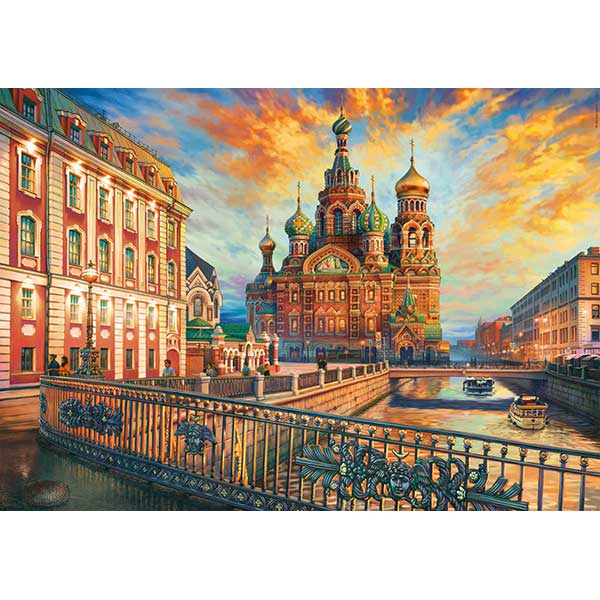 Puzzle 1500P São Petersburgo - Imagem 1