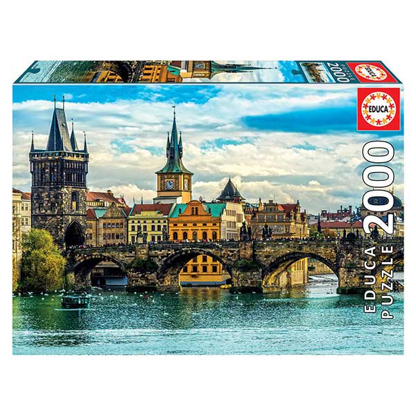 Puzzle 2000p Vites de Praga - Imatge 1