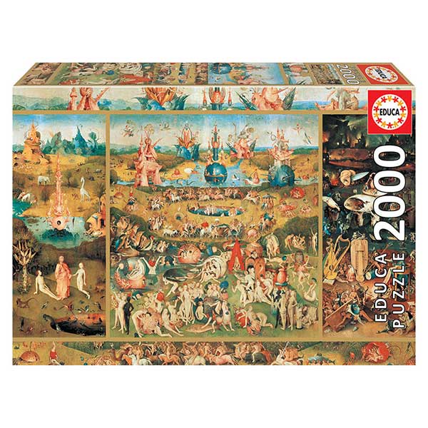 Puzzle 2000p Jardín de las Delicias - Imagen 1
