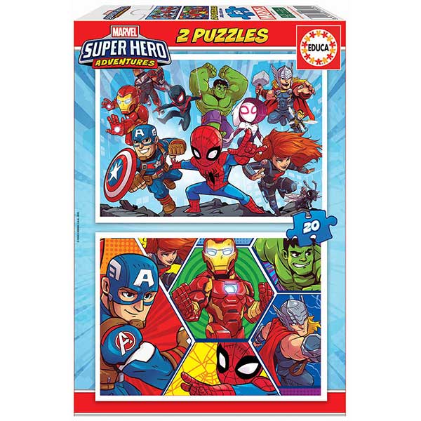 Puzzle 2x20 Aventures Super Herois - Imatge 1