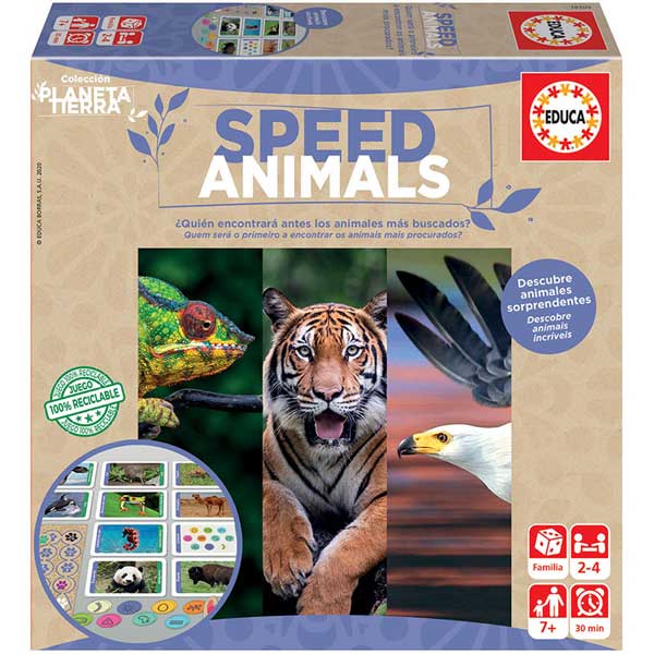 Juego Planeta Tierra Speed Animals - Imagen 1