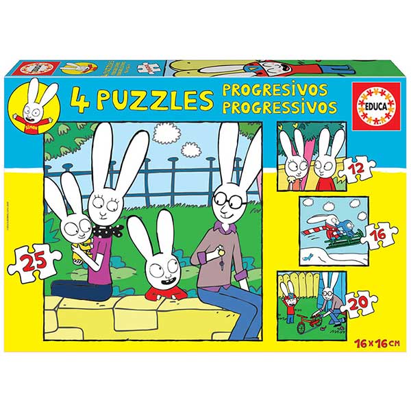 Simon Puzzle 12-16-20-25p - Imagem 1