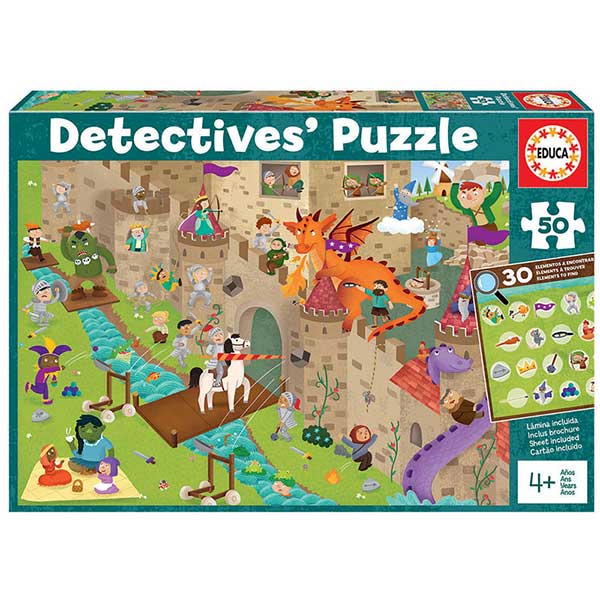 Puzzle Detectius 50p el Castell - Imatge 1