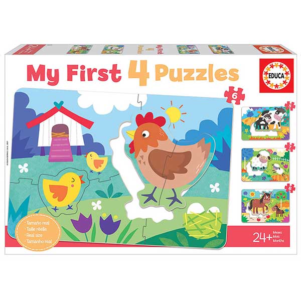 Maes e Bebés My First Puzzles - Imagem 1