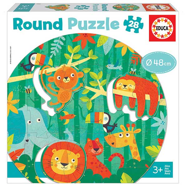Round Puzzle 28p La Selva - Imatge 1