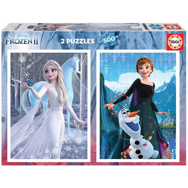 Frozen Puzzle 2x500p - Imatge 1