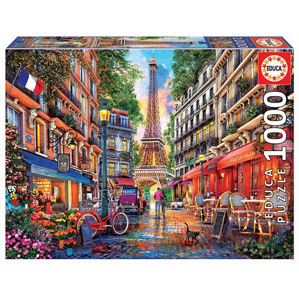 Puzzle 1000p Paris Dominic Davison - Imatge 1