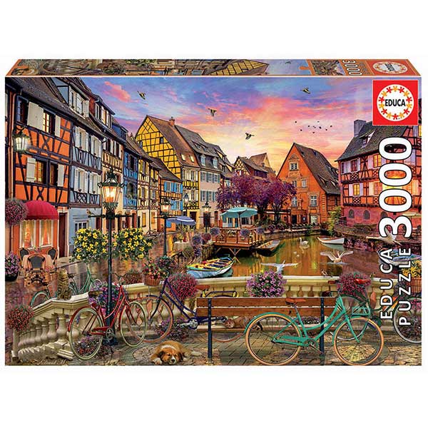 Puzzle 3000p Colmar, Francia - Imagen 1