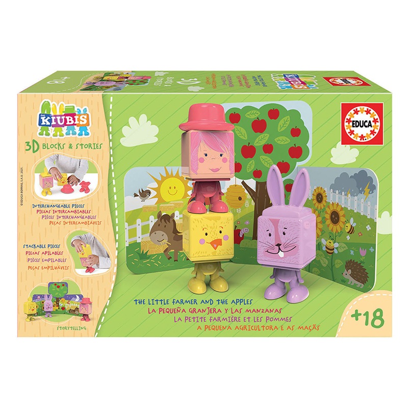 Kiubis La Pequeña Granjera y las Manzanas