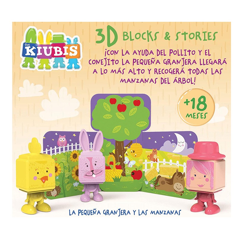 Kiubis La Pequeña Granjera y las Manzanas - Imagen 1