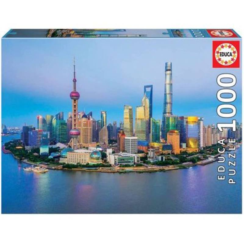 Puzzle 1000p Shanghai Al Atardecer 