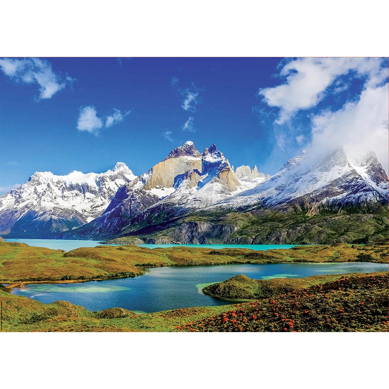 Quebra-cabeça 1000p Torres del Paine Patagonia - Imagem 