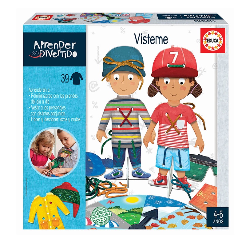 Juego Aprender es Divertido Vísteme