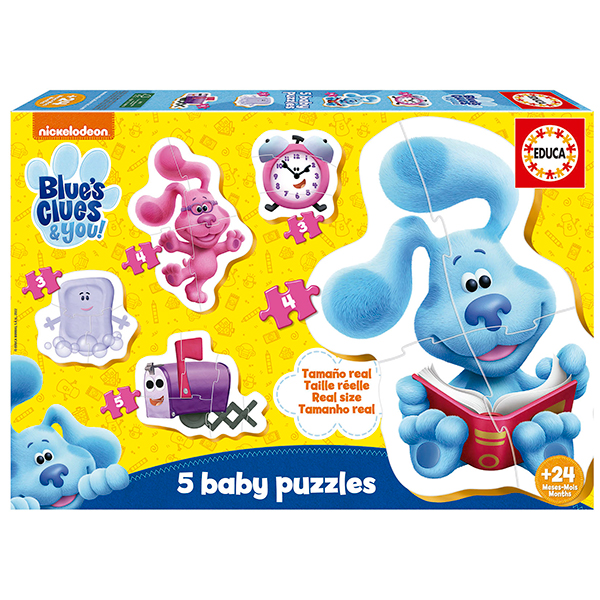 Baby Puzzles Las Pistas de Blue - Imagen 1
