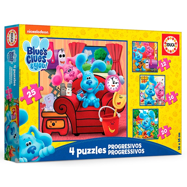 Puzzle Las Pistas de Blue 12-16-20-25 - Imatge 1