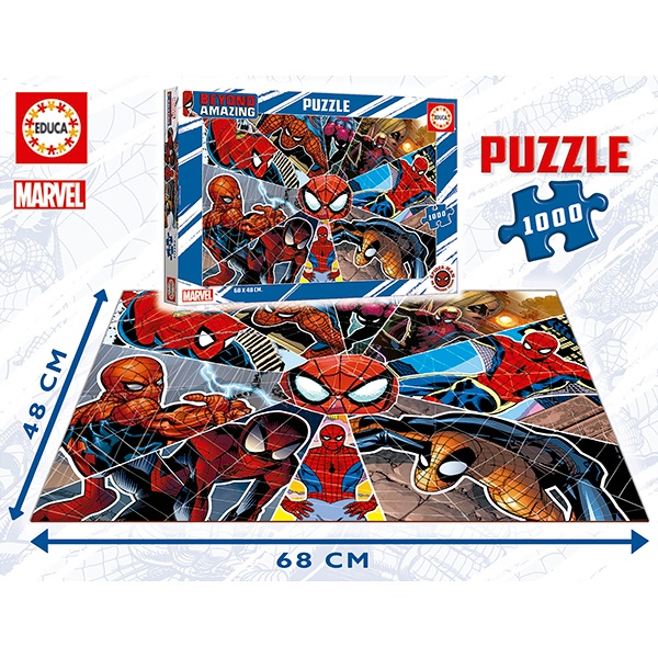 Spiderman Puzzle 1000p - Imatge 1