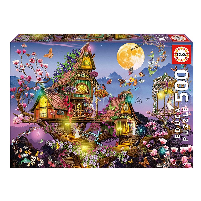 Puzzle 500p Casa de las Hadas