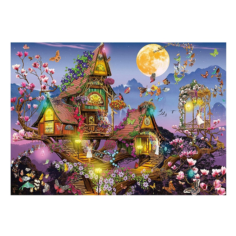 Puzzle 500p Casa de las Hadas - Imagen 1