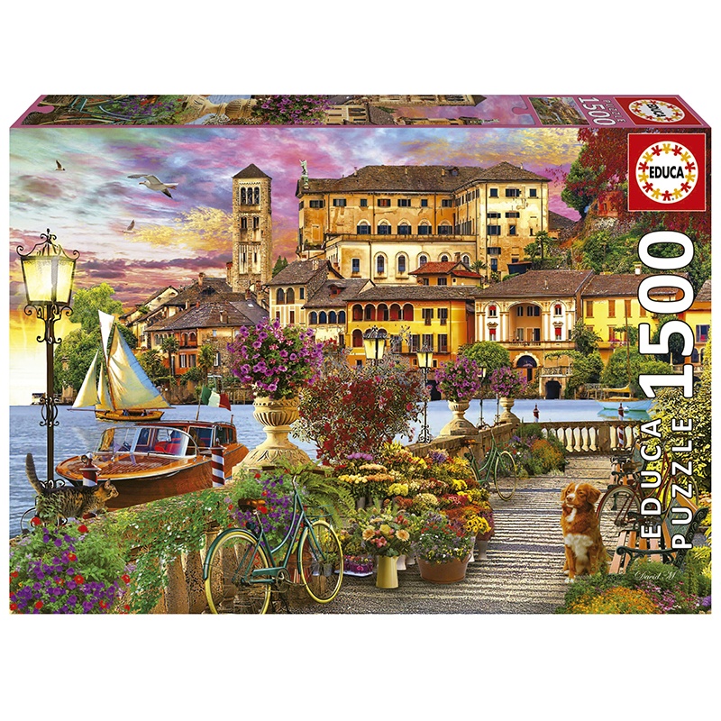 Puzzle 1500p Paseo Italiano - Imagen 1