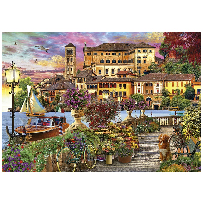 Puzzle 1500p Paseo Italiano - Imagen 