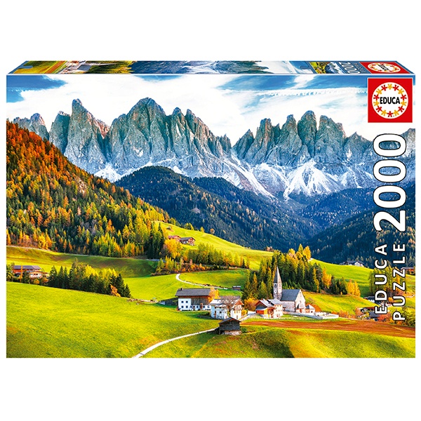 Puzzle 2000p Otoño en las Dolomitas - Imagen 1