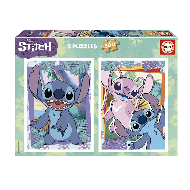 Puzzle Disney Stitch 2x500p