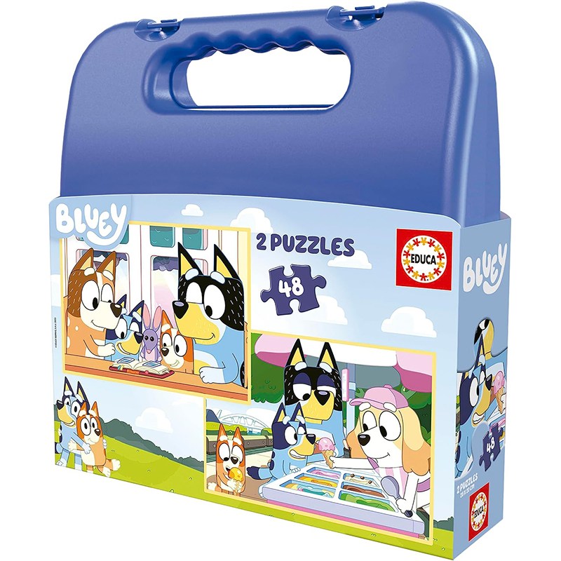 Bluey Mala Puzzle 2x48p