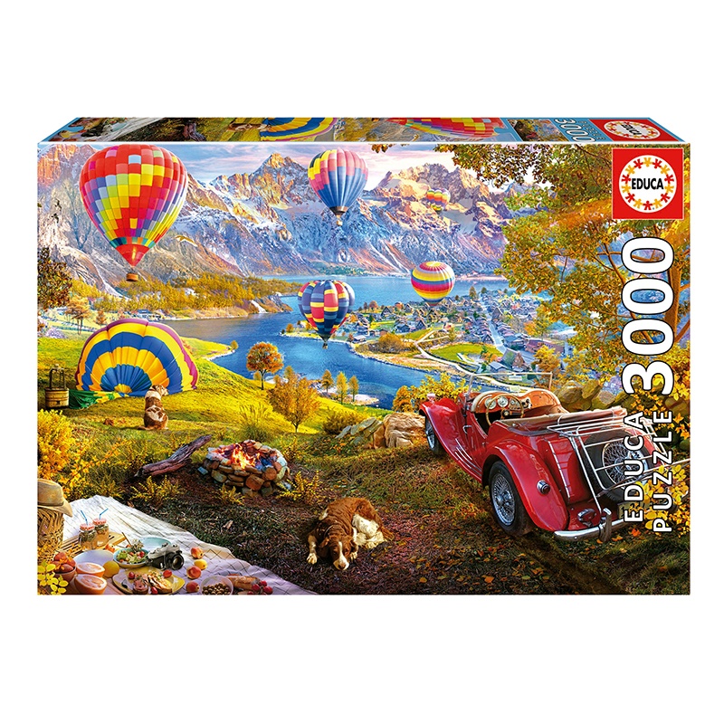 Puzzle Valle de los Globos Aerostáticos 3000p 