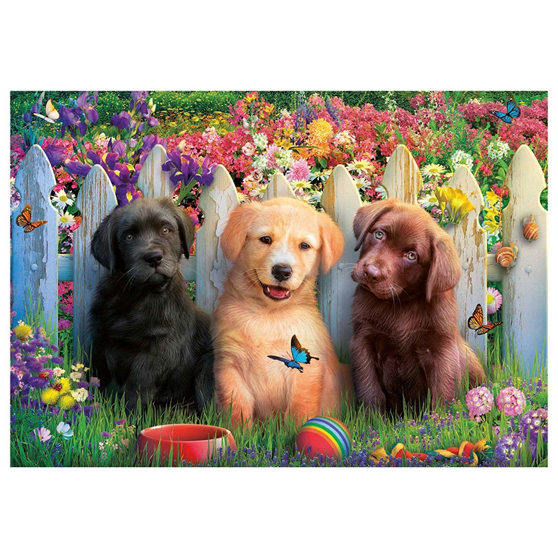Puzzle Cãezinhos 100p - Imagem 1