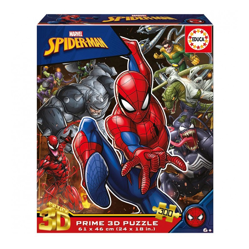 Puzzle 3D Lenticular do Spiderman 300p