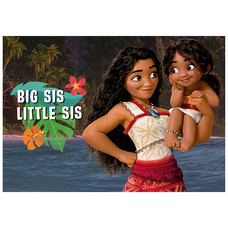 Puzzle Multi 4 Vaiana 50+80+100+150p - Imagen 1