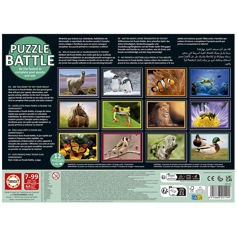 Puzzle Natura Battle - Imagen 2