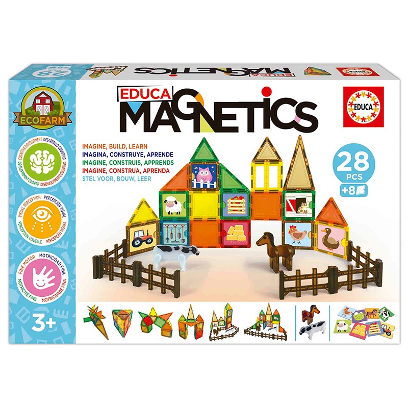 Educa Magnetics Eco Farm 28p