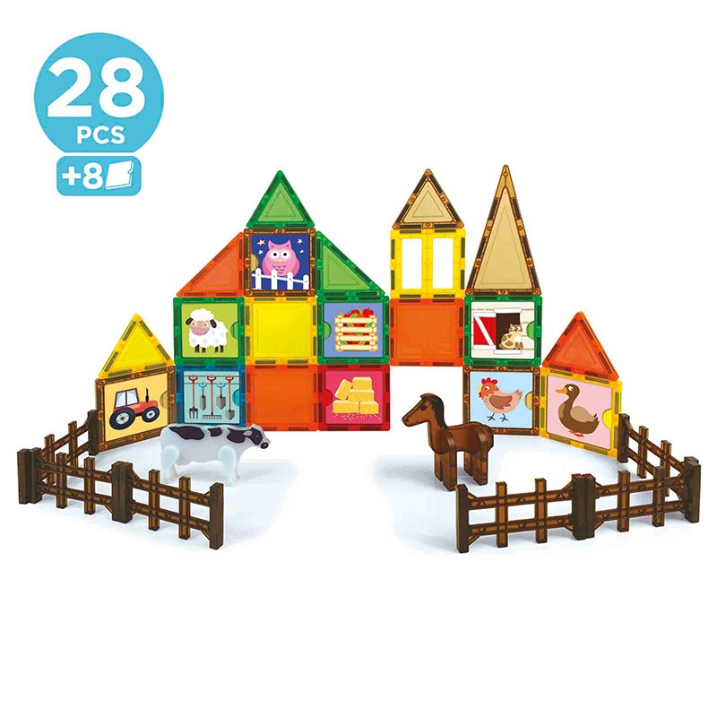 Educa Magnetics Eco Farm 28p - Imagen 1