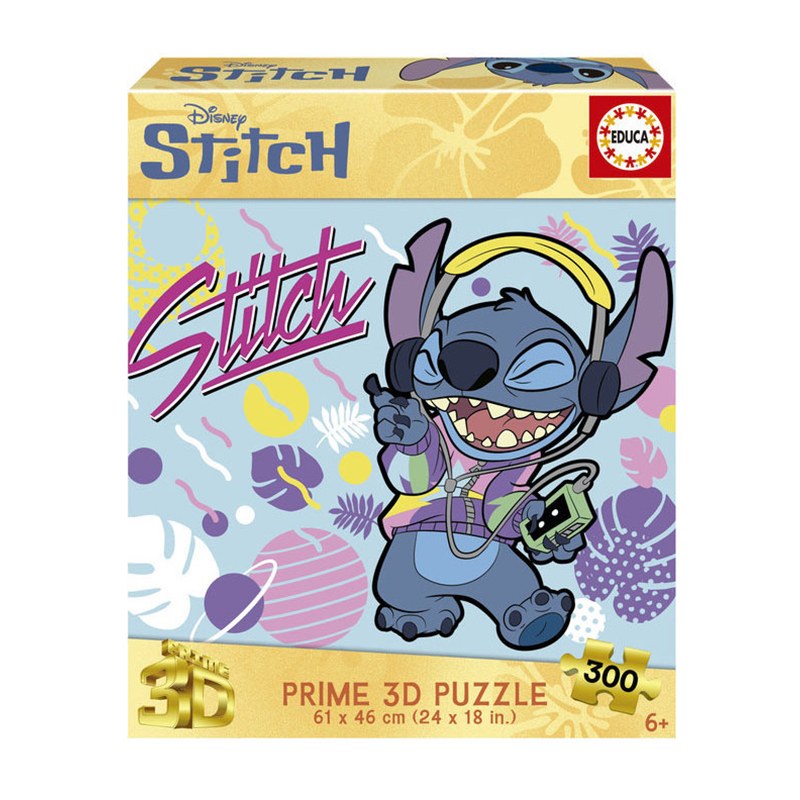 Puzzle 3D Lenticular Stitch 300p