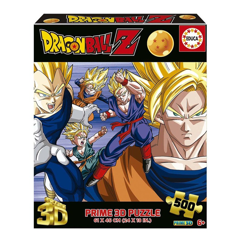 Puzzle 3D Lenticular Dragon Ball 500p