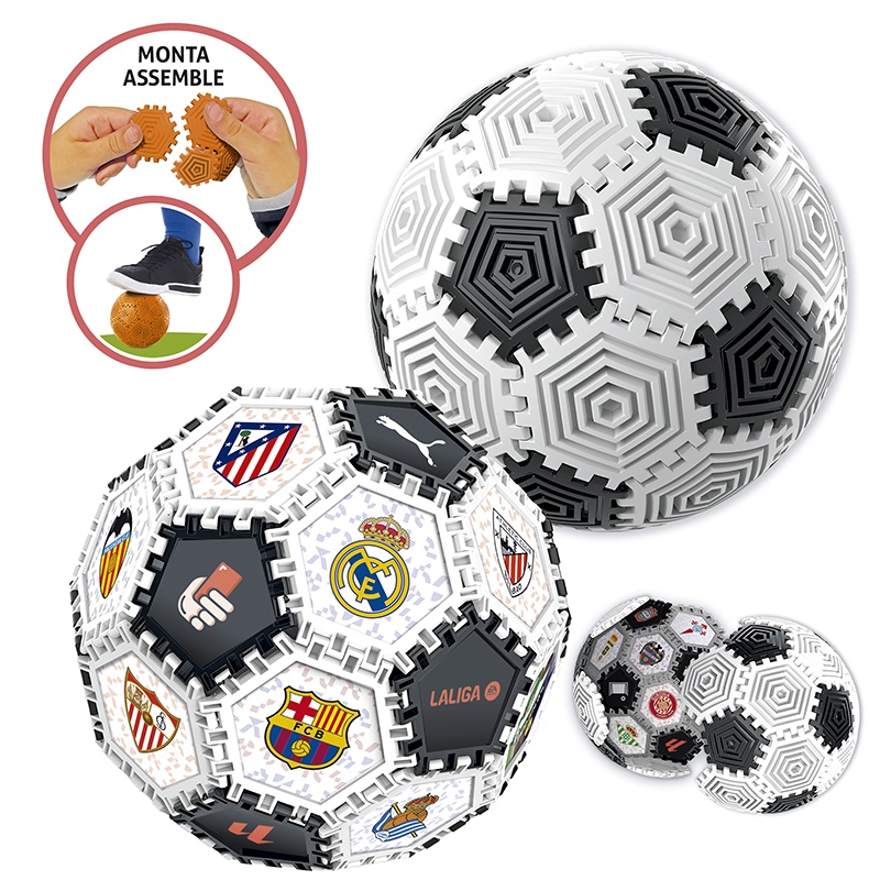 Puzzle 3D Pelota Fútbol LaLliga - Imagen 1