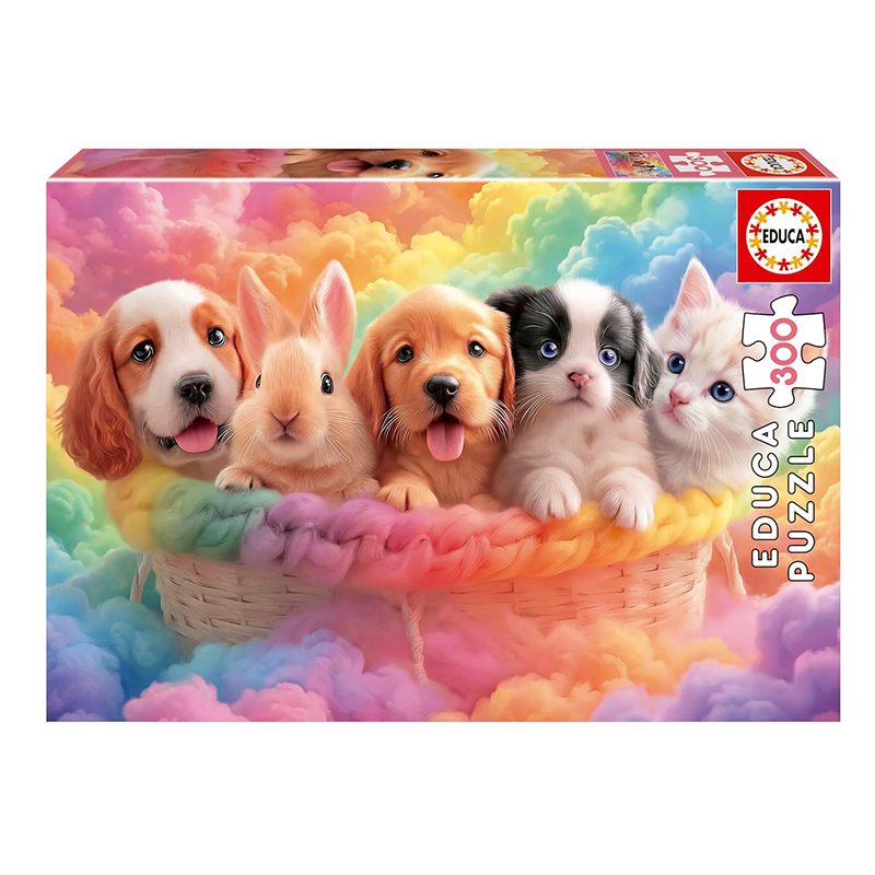 Puzzle 300p Amigos del Cesto