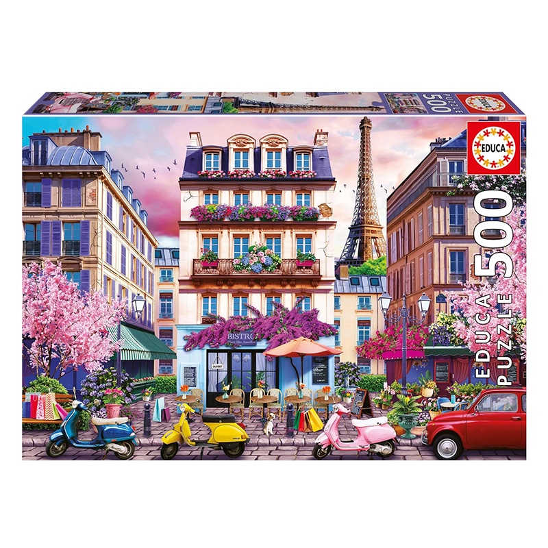 Puzzle 500p Distrito de Compras París