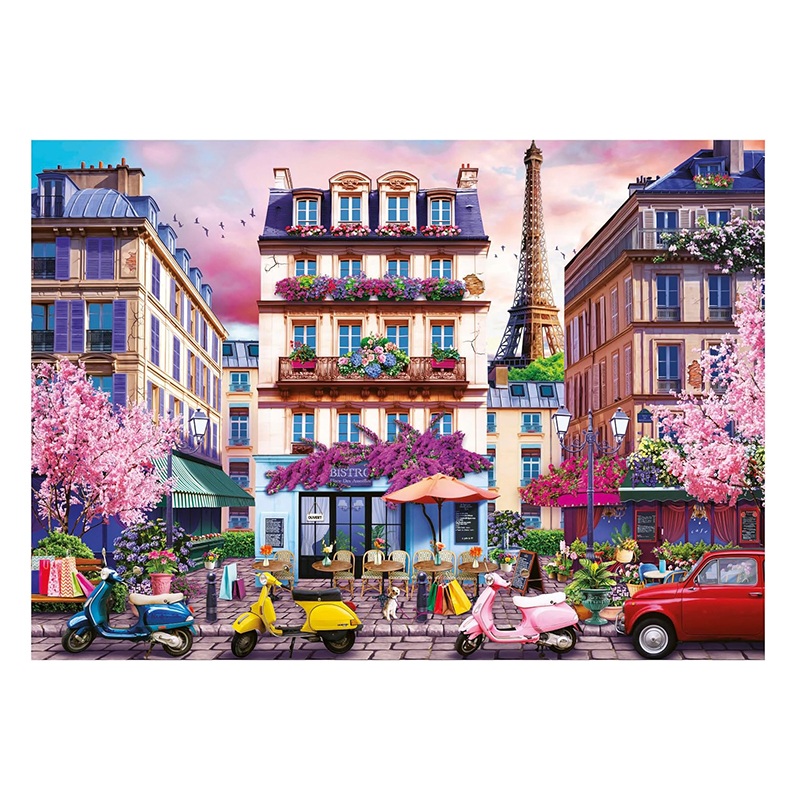 Puzzle 500p Distrito de Compras París - Imagen 1