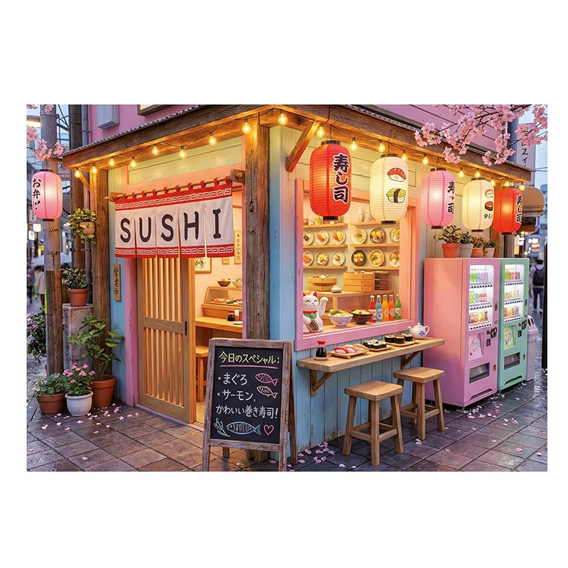 Puzzle 1000p Kawaii Sushi - Imagen 1