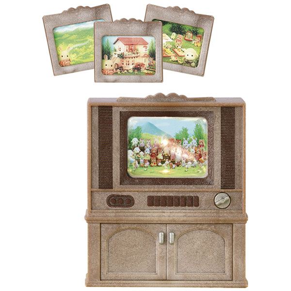 Sylvanian Families 4264 Televisor Color Luxury - Imatge 1