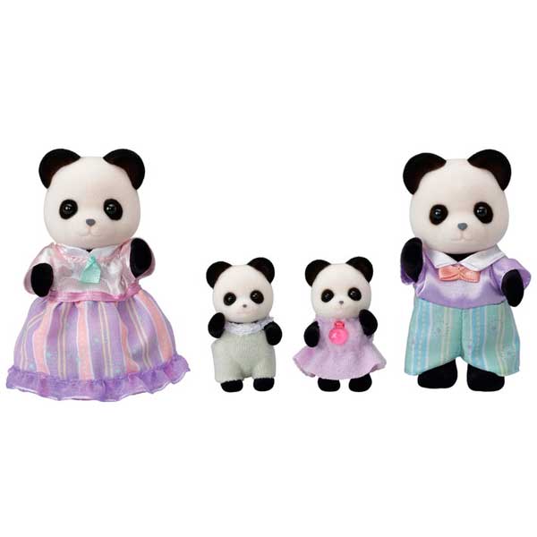 Sylvanian Families 5529 Familia Panda Pookie - Imatge 1