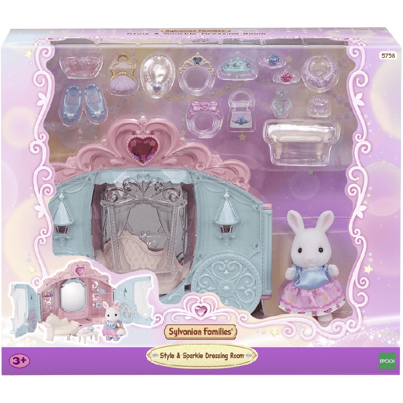 Sylvanian Families Cómoda Elegante com Figura - Imagem 