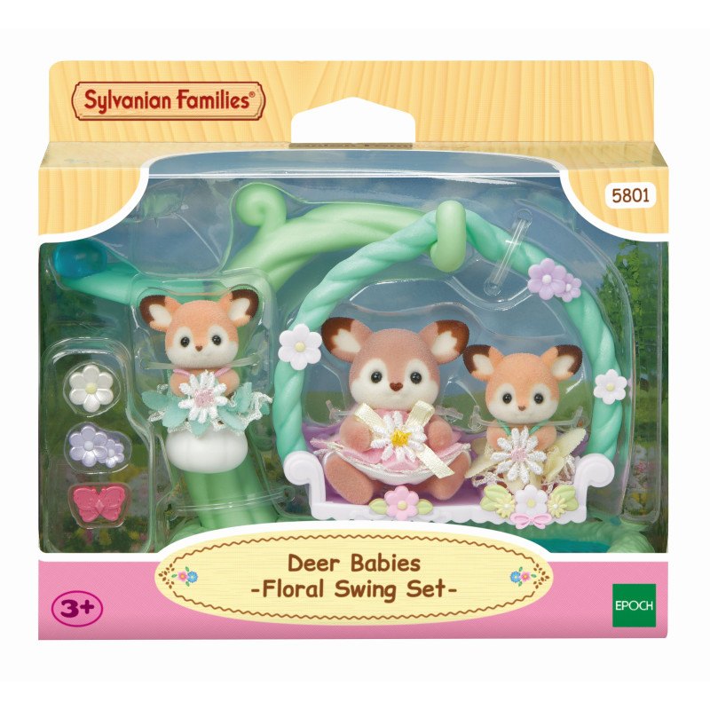 Sylvanian Families - Veados no Balanço
