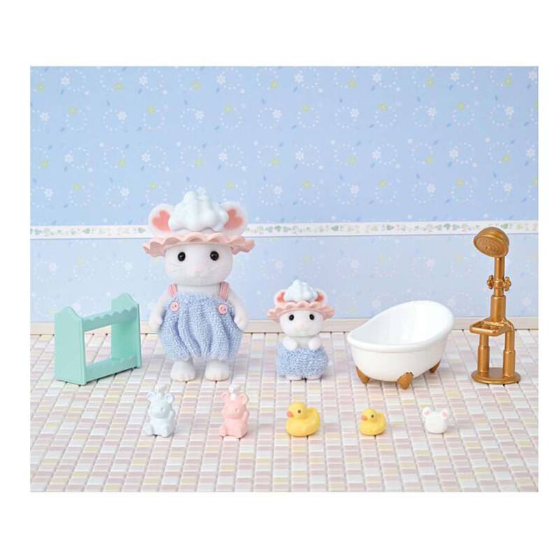 Sylvanian Families Set Baño de Burbujas - Imagen 5