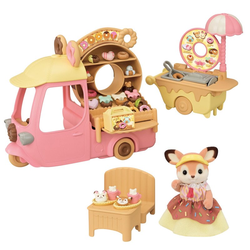 Sylvanian Families Furgoneta de Donuts - Imagen 1