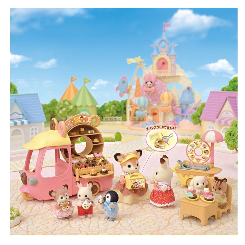 Sylvanian Families Furgoneta de Donuts - Imagen 5