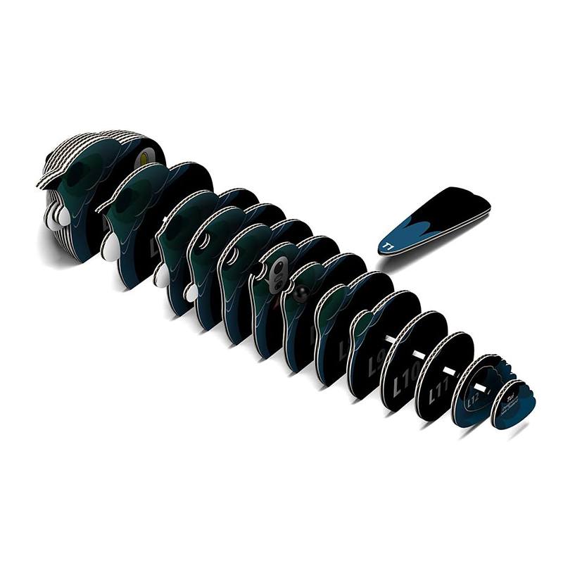 Eugy Puzzle 3D Pájaro Tui - Imagen 2