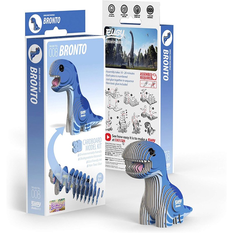 Eugy Puzzle 3D Bronto - Imagen 1